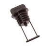 Barton Marine Drain Plug - Black 15mm (19/32") view 1