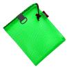 JCS 8x10 Nylon Drawstring Mesh Bag. Durable, Breathable Storage w/Barrel Lock & D-Ring for Shellfish, Fishing, Dive Gear, Green view 1