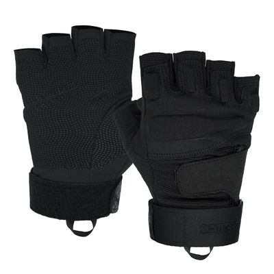 Seibertron S.O.L.A.G Youth Women Men Unisex XXS to XXL Fingerless/Half Finger Sports Outdoor Tactical Gloves Black S