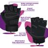 Seibertron S.O.L.A.G Youth Women Men Unisex XXS to XXL Fingerless/Half Finger Sports Outdoor Tactical Gloves Black L view 3