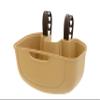 OGK Giken FB-051 Bicycle Basket (Cycle Pocket) Beige view 1