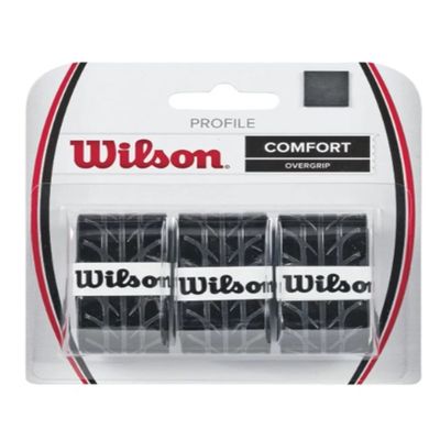 Wilson Profile Overgrip 3 pack. Black