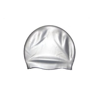 Bettertimes Silicone Swim Cap Silver