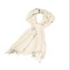 Sakkas Large Soft Silky Pashmina Shawl Wrap Scarf in Solid Colors - Moonlight Grey view 2