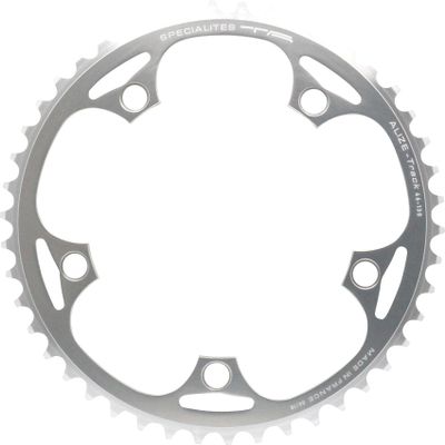 Spcialits TA Aliz Track 130pcd Chainring, 44t, Silver