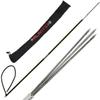 Scuba Choice Carbon Fiber 5' Travel Spearfishing Two-Piece Pole Spear 3 Prong Barb Paralyzer and Bag view 3