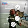 Scuba Choice Carbon Fiber 7' One Piece Spearfishing Pole Spear with 3 Prong Barb SS Paralyzer Tip view 3