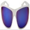 Edge I-Wear Clear Sports Sunglasses with Color Mirrored Lens 540708CL-REV-1 (M Clear/Blue REV) view 2