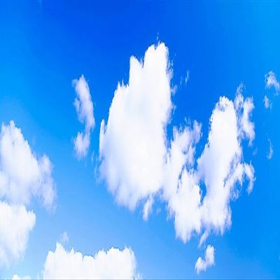 Walls 360 Peel & Stick Cloud Wall Mural Cloudscape Maine (54 in x 18 in)