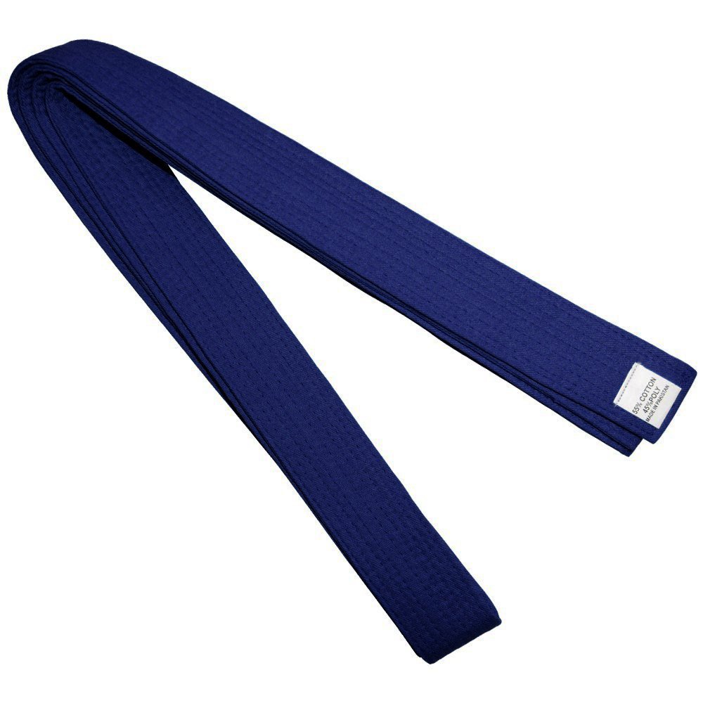 MACS Martial Arts Solid Color Karate Belt (Size 0-8) (Dark Navy, 4)