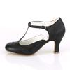 Funtasma Women's Flapper-26 Slide Pump, Black Polyurethane, 7 M US view 4