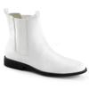 Funtasma Men's Trooper-12 Combat Boot, White Polyurethane, Small/8-9 M US view 1