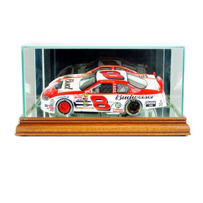 NASCAR 1/24th Glass Display Case, Walnut