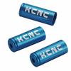 KCNC 220604 Bicycle Cable Housing End Caps 10 PCS 4MM Blue view 1