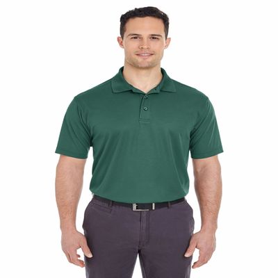 8210 UltraClub Men's Cool & Dry Mesh Piqu Polo - Forest - XXXX-Large