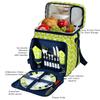 Picnic at Ascot Original Insulated Picnic Basket/Cooler Equipped with Service for 2- Designed, Assembled & Quality Approved in the USA view 3