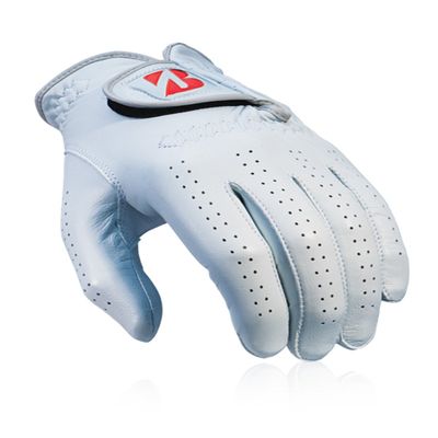 Bridgestone Golf Men's Tour Premium Glove, White, Left Hand, Medium