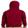 18600B Gildan Youth Heavy Blendfull-Zip Hooded Sweatshirt - Black - Large view 2