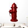 3D Wall Decals Hydrant - 48 inches x 48 inches - Peel and Stick Removable Graphic view 2