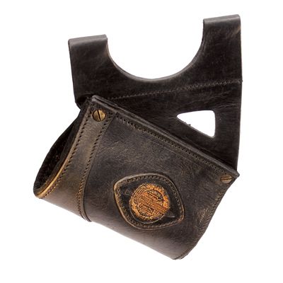 Palnatoke Hanger Leather Mount, Black, Right