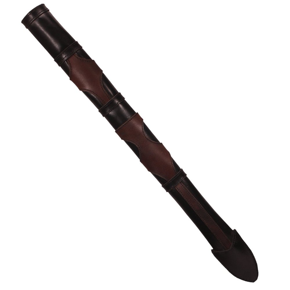 Palnatoke Noble Short Sword Full Scabbard, Brown, Left/Right