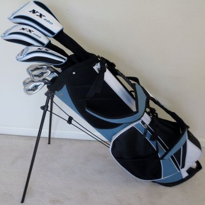 Ladies Golf Set Complete Driver, Fairway Wood, Irons, Sand Wedge, Putter, Clubs Stand Bag
