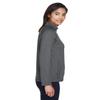 Devon & Jones Ladies' Stretch Tech-Shell Compass Quarter-Zip XL DK GREY HEATHER view 2