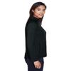 Devon & Jones Ladies' Stretch Tech-Shell Compass Quarter-Zip S BLACK view 3