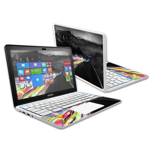 MightySkins Skin Compatible with HP Chromebook 11.6" (2014) Touchscreen Sticker Skins Speed