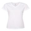 Augusta Sportswear Style 1790 Ladies Wicking T-Shirt (X-Small, White) view 1
