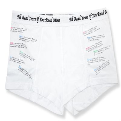 True Affair Men's Cotton Boxer Briefs Horoscope Signs Underwear sz L Multi-color