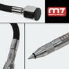 M7 QA-511 5.5-inch Air-Powered Engraving Pen, Plastic Engraver, Wood Engraver and Metal Engraver Tool, Ergonomic Power Tool, Pneumatic Engraver Tool for Metal, Durable Stainless Steel Engraving Tool view 3
