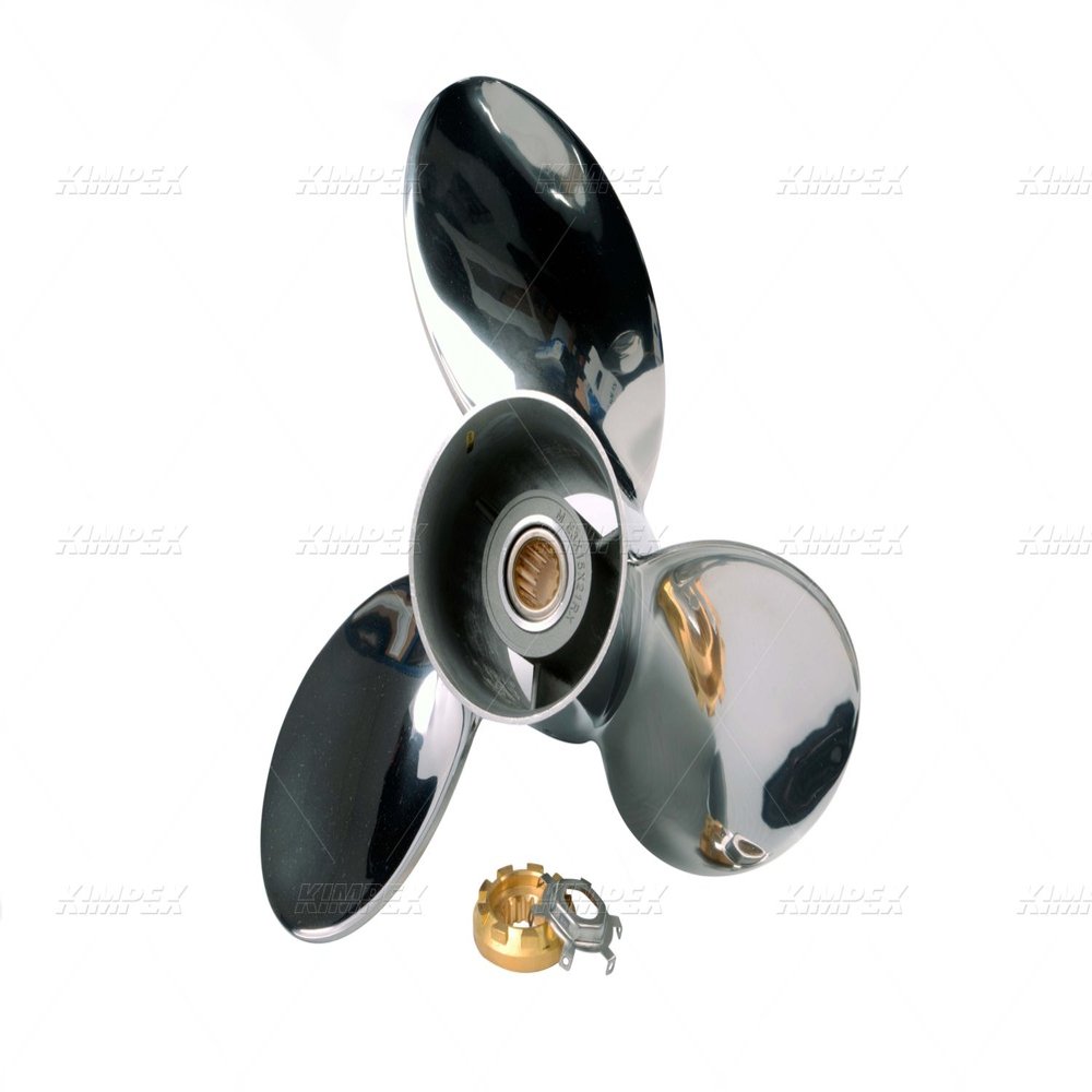 SOLAS LEXOR Propeller Suzuki - Stainless Steel OEM# 990C0-00830-21P