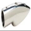 Seachoice 38471 Rail End Fitting - 5.5 Degree SS view 1