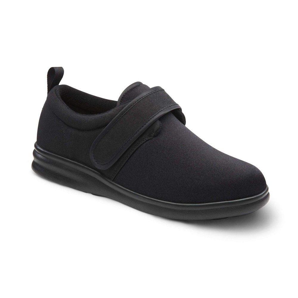Dr. Comfort Marla Women's Therapeutic Diabetic Extra Depth Shoe-Diabetic Shoes-Womens Walking Shoes, Black 6 Medium (M/D)
