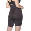 Naomi & Nicole Women's Plus-Size High-Waist Thigh Slimmer Shapewear | Womens Tummy Control Underwear, Black, 1X view 3