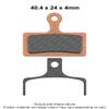 EBC Shimano XTR M985 Disc Brake Pads - Gold view 3