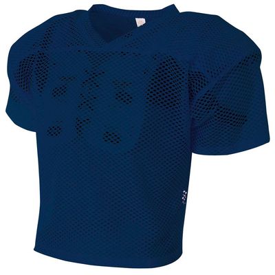 A4 All Porthole Practice Jersey, 4XL, Navy