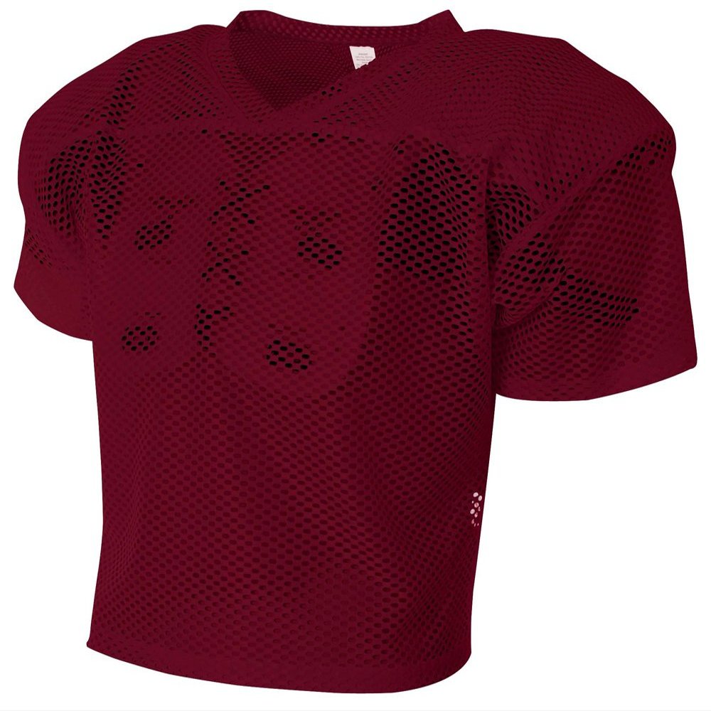 A4 All Porthole Practice Jersey, 3XL, Maroon