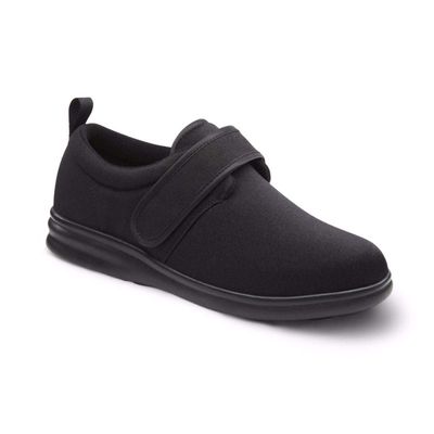 Dr. Comfort Men's Carter Black Stretchable Diabetic Casual Shoes