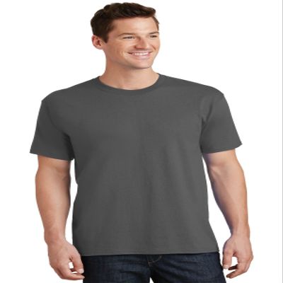 Port & Company Core Cotton Tee - PC54 - Charcoal - Medium