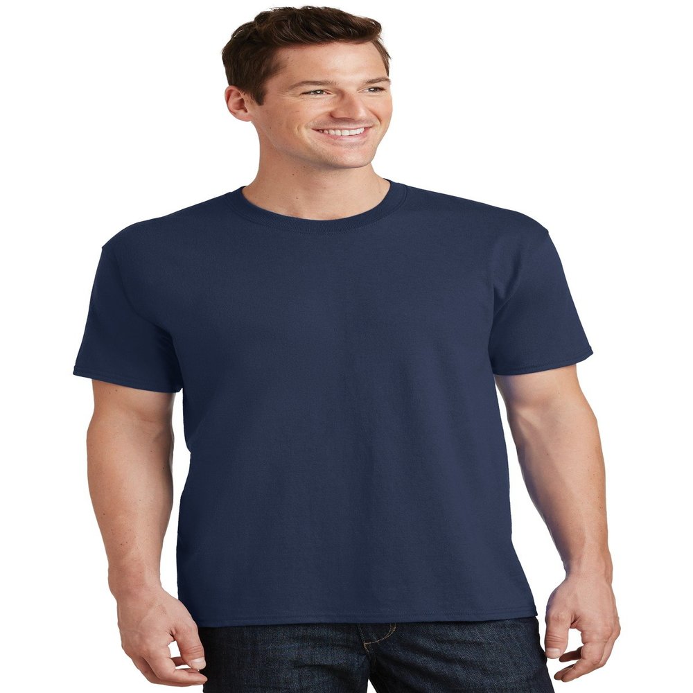 Port & Company Core Cotton Tee - PC54 - Navy - XX-Large