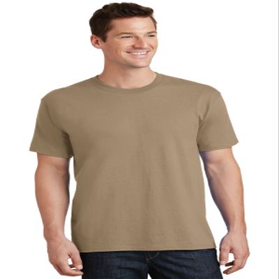 Port & Company Core Cotton Tee - PC54 - Sand - Medium