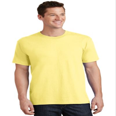 Port & Company Core Cotton Tee - PC54 - Yellow - X-Large