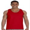 Gildan Adult Ultra Cotton 6 oz. Tank S RED view 1