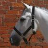 Hy Sythetic Head Collar - cob - brown view 1