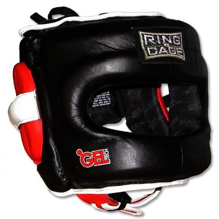 Deluxe Full Face GelTech Sparring Headgear for Boxing, Muay Thai, MMA, Kickboxing (Regular (Also fits Small Size))
