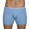 Fruit of the Loom Men's No Ride Up Boxer Brief, Assorted (Covered Waistband) 5-Pack, Small view 2