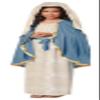 California Costumes Girls Virgin Mary Costume - S view 1