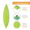 Emotion Guster Sit-Inside Kayak, Lime Green, 10' view 3